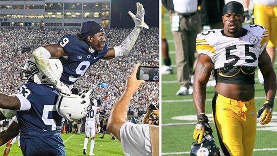 Could Steelers draft Penn State's Joey Porter Jr. at 17? taken in Altoona, Pa. (Penn State)